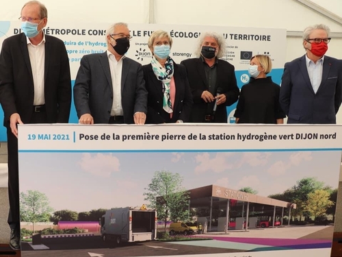 Dijon métropole lance sa première station hydrogène 
